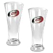Ottawa Senators NHL 2pc 16oz Pilsner Glass Set - Primary Logo by Great American Products