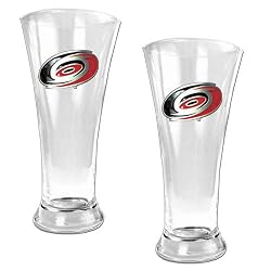 Ottawa Senators NHL 2pc 16oz Pilsner Glass Set - Primary Logo by Great American Products