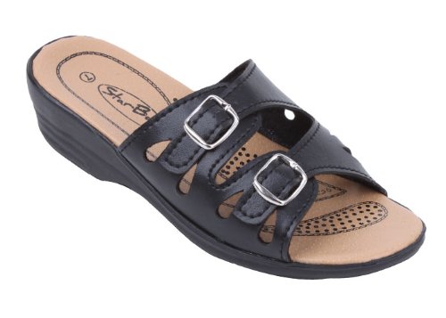 Womens Double Strap Comfort Sandals by Starbay - 4 different colors