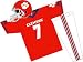 Clemson Tigers Youth NCAA Team Helmet and Uniform Set (Small) - Small