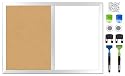 Board Dudes Silver-Framed Magnetic Combo Value Pack, 17 x 23 Inches (15097UA-18)