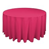 120 Inch Round Polyester Tablecloth