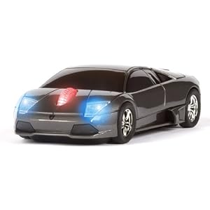 Lamborghini Murcielago Grey - Wireless Mouse