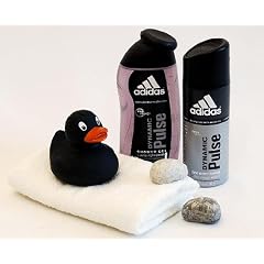 M�nnergeschenke Set COOL MAN mit Adidas Dynamic Pulse Duschgel und Deospray als Geschenk f�r Freunde und Geburtstagsgeschenke Set