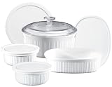 Corningware French White 9-Piece Bakeware Set