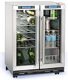 Franklin Chef FBC36OD Stainless-Steel Outdoor Refrigerated Beverage Cooler