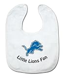 NFL Detroit Lions White Snap Bib with Team Logo
