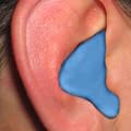 Radians Custom Molded Earplugs - Blue reuseable