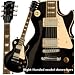 Gibson Les Paul Standard Electric Guitar, Left Handed, Ebony Chrome Hardware