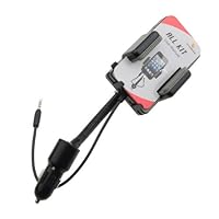 GTMax Black 3.5mm FM Transmitter Car Charger for Verizon LG Revolution