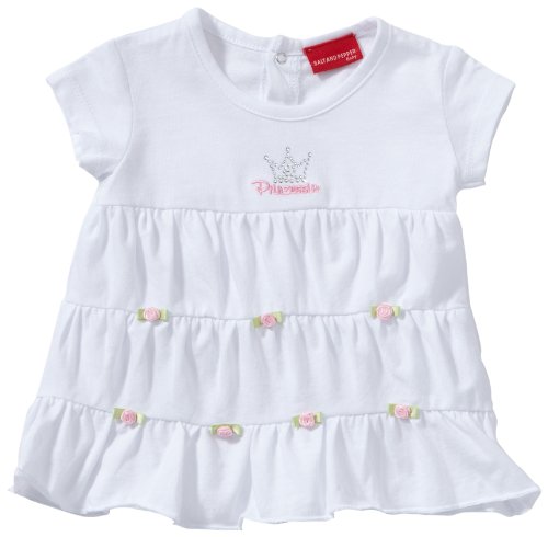 Salt & Pepper Baby - M&auml;dchen T-Shirt 2912213, Gr. 74 , Wei&szlig; (white ) Preisvergleich