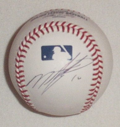 Miguel Tejada Autographed Official Major League Baseball