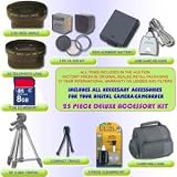25PC ACCESSORY KIT FOR PANASONIC LUMIX DMC-FZ18 FZ28