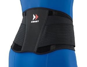 ザムスト(ZAMST) ZW-7 腰サポーター ブラック Mサイズ 373702