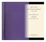 Fasti Ecclesiae Anglicanae, 1541-1857