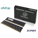SanMax デスクトップ用メモリ ELPIDA DRAM搭載 DDR3-1600 (PC3-12800) CL11 16GB(8GB x 2枚)セット 1.5volt JEDEC準拠 SMD-16G28NP-16K-D-BK 「BLACK PCB EDITION」