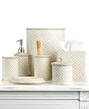 Martha Stewart Collection Bath Accessories, Basketweave Collection