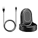 Threeeggs Galaxy Watch Charger, Replacement Charging Cradle Dock for Samsung Galaxy Watch SM-R800 / SM-R810 Smart Watch (Black)
