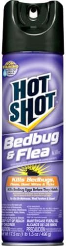 United Industries HG-96010 NEW Hot Shot Bedbug and Flea Killer - Pack of 12