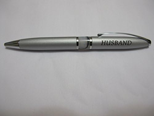 Retractable Executive Writing Pen Engraved with HUSBAND on Metal Twist Barrel is Gift-Boxed for Valentine's Day Wedding Anniversary and Birthday