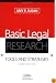 Basic Legal Research: Tools And Strategies