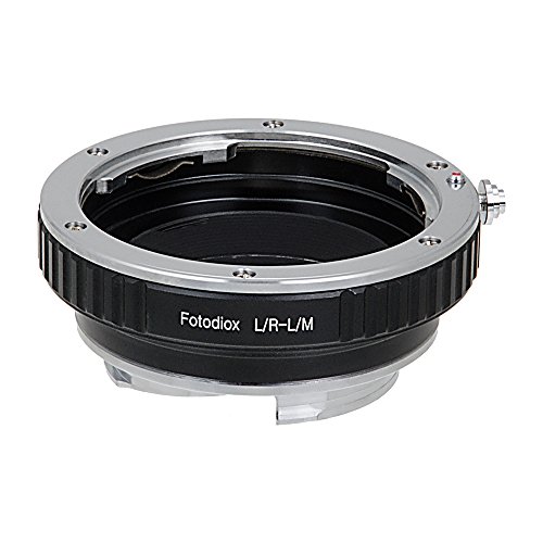 Fotodiox Lens Mount Adapter, Leica R Lens to Leica M Adapter, fits Leica M-Monochrome, M8.2, M9, M9-P, M10 and Ricoh GXR mount A12