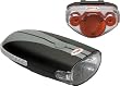 Bell Night Trail Bike Light Set (Black/Silver)