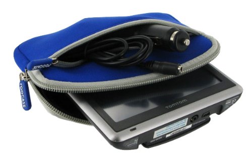 rooCASE Neoprene Sleeve (Dark Blue) Carrying Case for Tom Tom XL 340 4.3 inch 41CiINRxc6L rooCASE Neoprene Sleeve (Dark Blue) Carrying Case for Tom Tom XL 340 4.3 inch