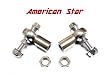 American Star 4130 Chromoly Polaris RZR & Ranger Tie Rod Ends for RZR XP 900 11-up, RZR 800 08-up, RZR 570 12-up, Ranger XP 900 D, Ranger XP 800 10-up, Ranger XP 700 09, Ranger 700 05-09.