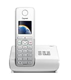 Gigaset C300A Schnurlostelefon (4,3 cm (1,7 Zoll) Grafik-Display, Freisprecheinrichtung, Anrufbeantworter) weiß