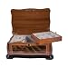 Walnut Burl with Bubinga Inlay Musical Jewelry Box