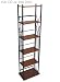 Kitchen & Housewares : DAKOTA - 100 DVD / 150 CD Media Storage Tower Shelves - Black