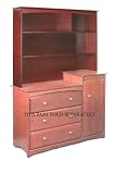 Stork Craft Beatrice Combo Hutch Chest In Cherry