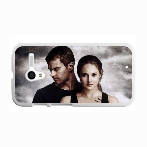 Custom Hard Plastic Back Protective Case For Motorola X - Music Star Moive Series - Divergent Four And Tris Theo James Shailene Woodley Pattern Personalized Phone Case
