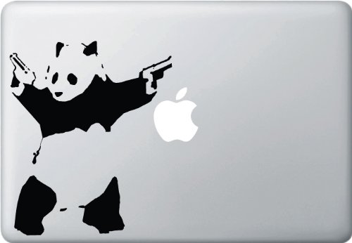 The Shooting Panda - Vinyl Laptop or Macbook Decal