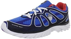 K-Swiss Mens Running Shoes Bleu (Brilliant Blue/Red) 41.5 EU
