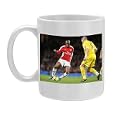 Photo Mugs of William Gallas (Arsenal) Darren Purse (Cardiff) from Arsenal FC Prints'