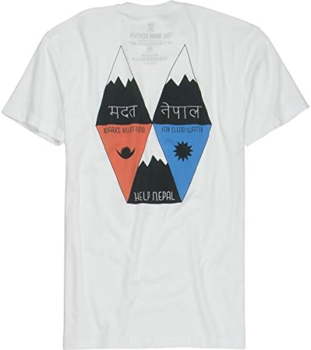 Roark Revival Help Nepal T-Shirt - Short-Sleeve - Men's White, M