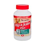 Nutri-Vet Hip & Joint Plus Chewable Tablets for Dogs, 75 count