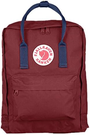 Fajllraven Kanken Classic Daypack. (Ox Red/Royal Blue)