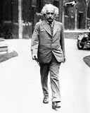 ALBERT EINSTEIN 16X20 B&W PHOTO