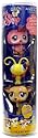 Littlest Pet Shop Tube 3-Pack Pink Bird, Chihuahua & Yellow Butterfly