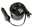 Wagan Twin USB/DC Cup Holder Adapter
