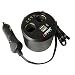 Wagan Twin USB and 12V DC Cup Holder Power Adapter