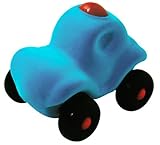 Rubbabu VEHICLE パトカー M ターコイズ