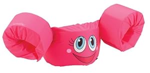 Stearns Kids Puddle Jumper Basic Life Jacket, Pink (fits kids 30-50 lbs)