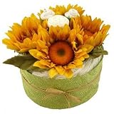 Welcome Home Yellow Sunflower Diaper Bouquet