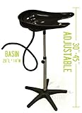 NeW Light PORTABLE & Height Adjustable Shampoo Basin Hair Bowl Salon w/ Stand