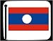 Mouse Pad with Laos, flag, Laotian