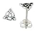 Tiny 1/4 (7 mm) Sterling Silver Celtic Knot Stud Earrings